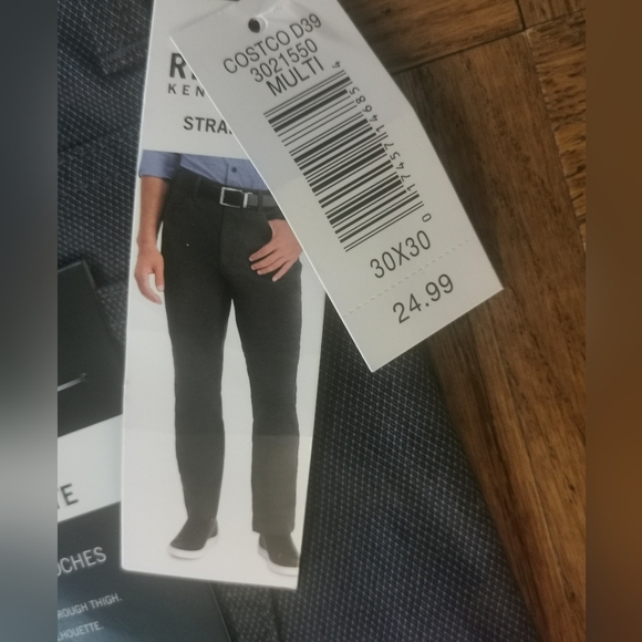 NWT Kenneth Cole Reaction Dark Grey dress pants - Picture 5 of 5